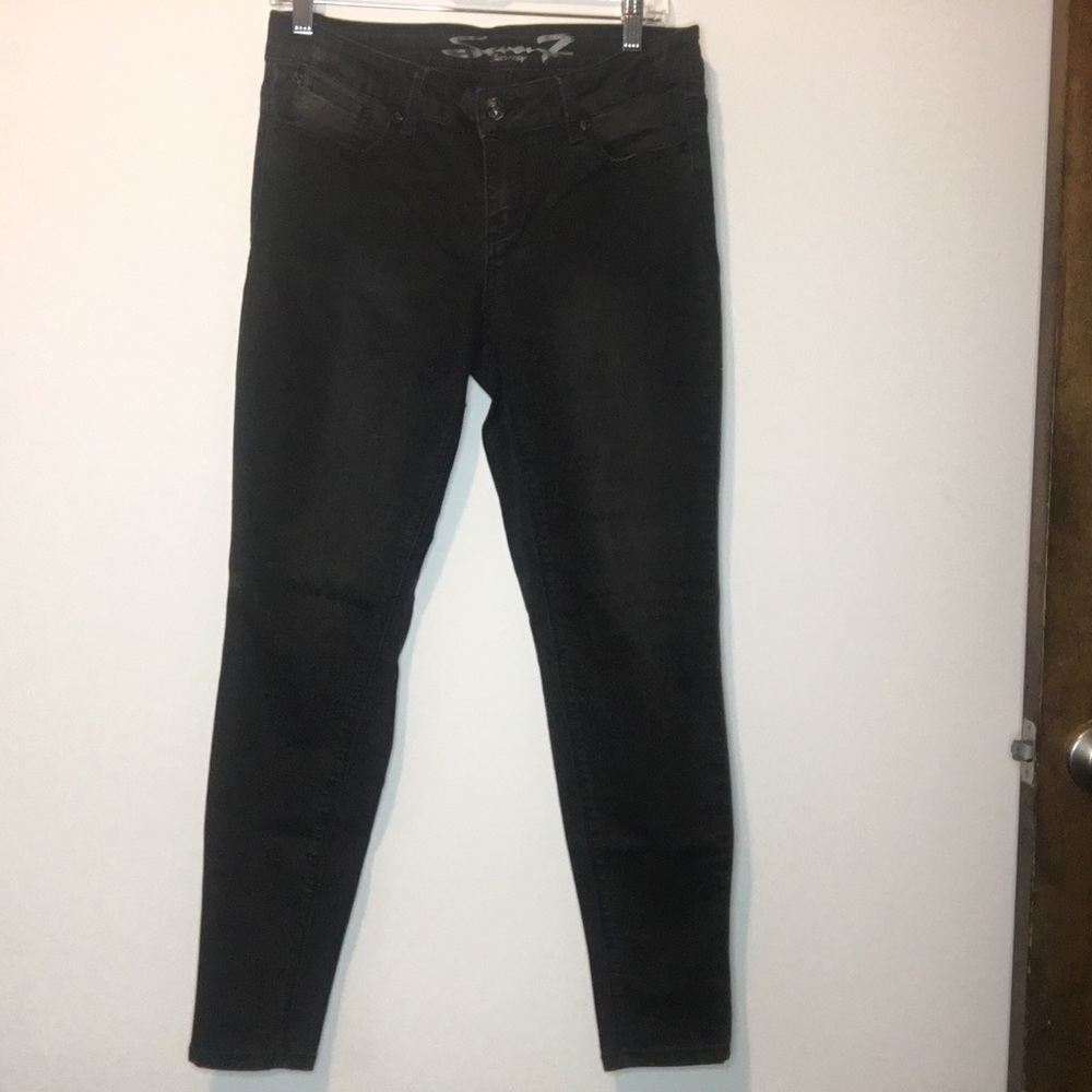 Seven7 Black Legging Jeans